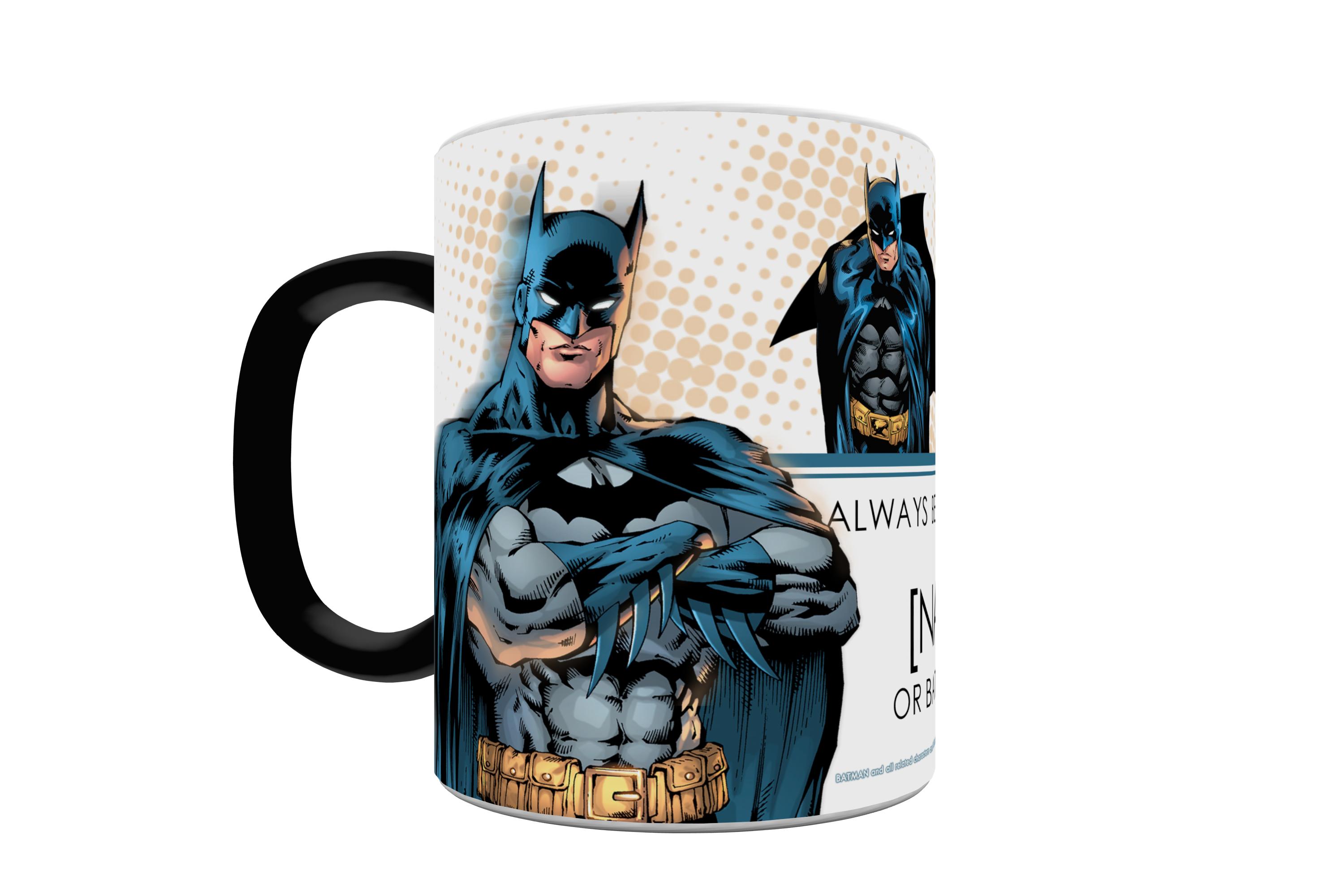 DC Comics Justice League Batman (Personalized) Morphing Mugs® Heat-Sensitive Mug MMUG219